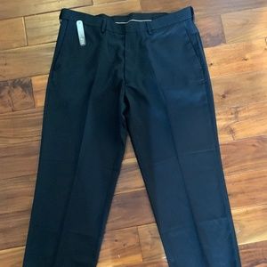 Haggar e-clo black smart fiber dress pant 40x29